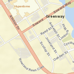 Greenway Street Map