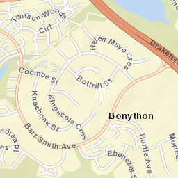 Bonython Street Map