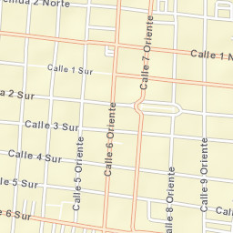 Talca Street Map