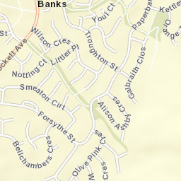 Banks Street Map