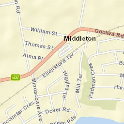 Middleton Street Map