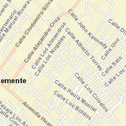 San Clemente Street Map