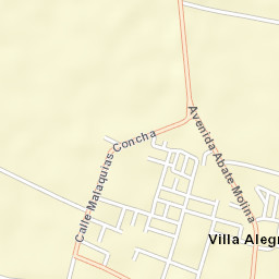 Villa Alegre Street Map