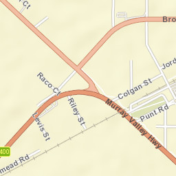 Cobram Street Map