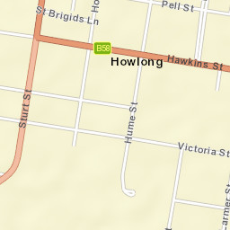Howlong Street Map