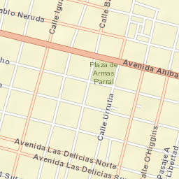 Parral Street Map