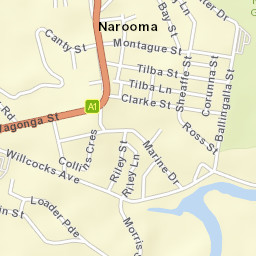 Narooma Street Map