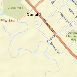 Donald Street Map