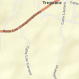 Treguaco Street Map