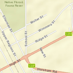 Dimboola Street Map