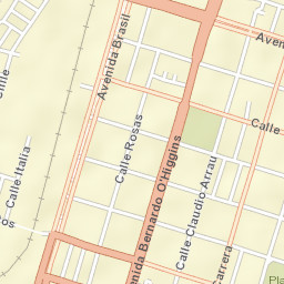 Chillán Street Map