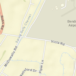 East Bendigo Street Map