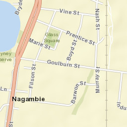 Nagambie Street Map