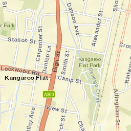 Kangaroo Flat Street Map