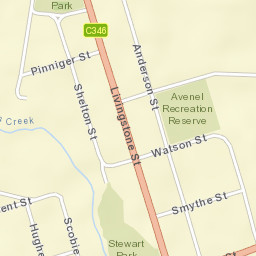 Avenel Street Map
