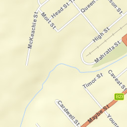 Bombala Street Map