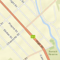 Heathcote Street Map