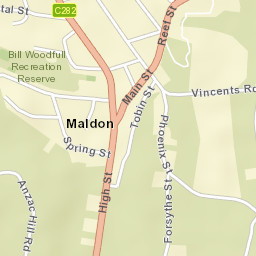 Maldon Street Map