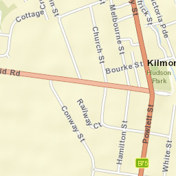 Kilmore Street Map