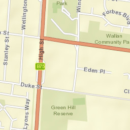 Wallan Street Map