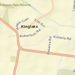Kinglake Street Map