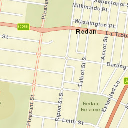 Redan Street Map
