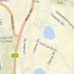 Golden Point Street Map
