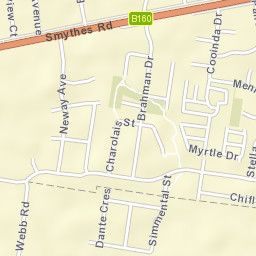 Delacombe Street Map