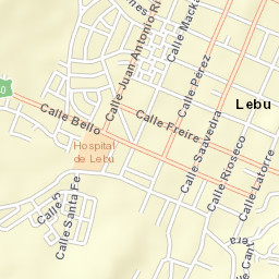 Lebu Street Map