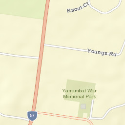 Yarrambat Street Map