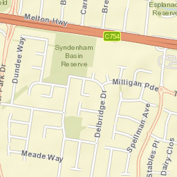 Sydenham Street Map