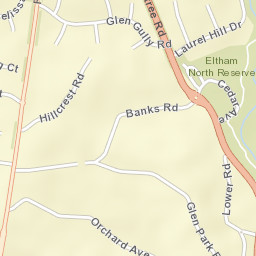 Eltham North Street Map