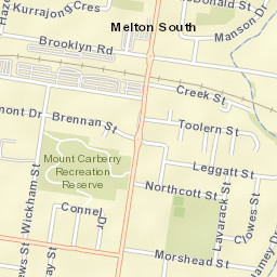 Melton South Street Map