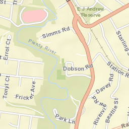 Montmorency Street Map