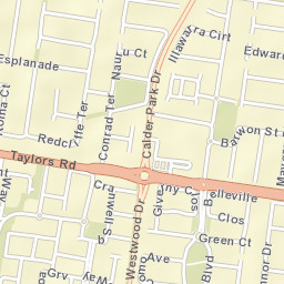 Burnside Heights Street Map