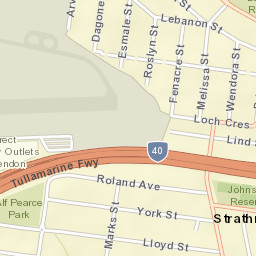 Strathmore Street Map