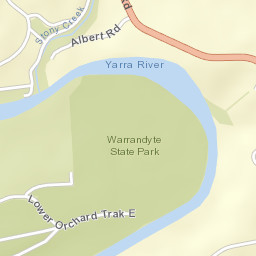 North Warrandyte Street Map