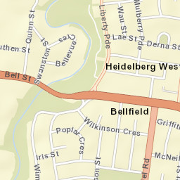 Bellfield Street Map