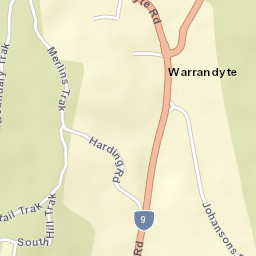 Warrandyte Street Map