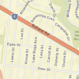 Deer Park Street Map