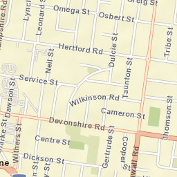 Sunshine Street Map