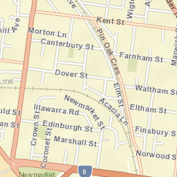 Ascot Vale Street Map
