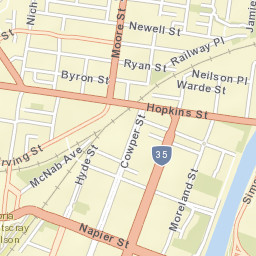 Footscray Street Map