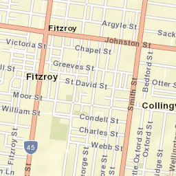 Fitzroy Street Map