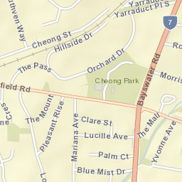 Croydon South Street Map