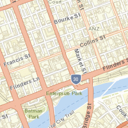 Southbank Street Map