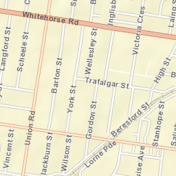 Surrey Hills Street Map