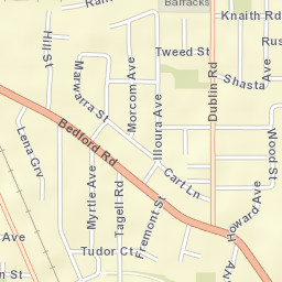Ringwood East Street Map