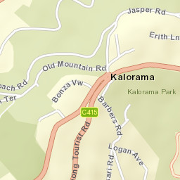 Kalorama Street Map