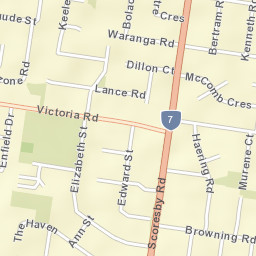 Bayswater Street Map